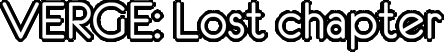 Логотип VERGE:Lost chapter