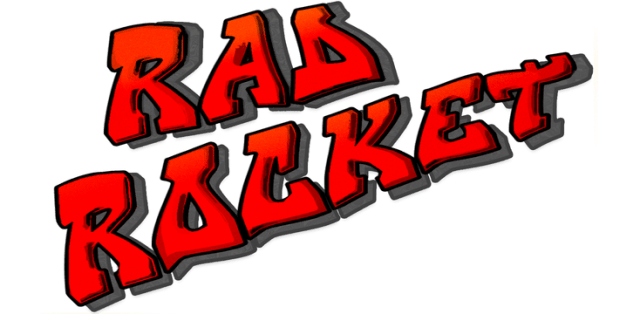 Логотип Rad Rocket