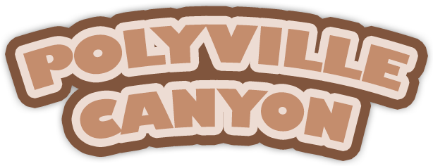 Логотип Polyville Canyon