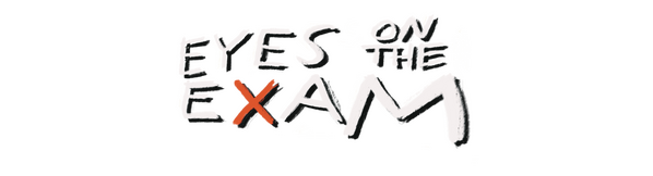 Логотип EYES ON THE EXAM