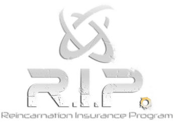 Логотип R.I.P. - Reincarnation Insurance Program