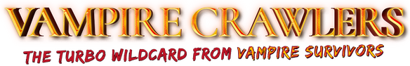 Логотип Vampire Crawlers: The Turbo Wildcard from Vampire Survivors