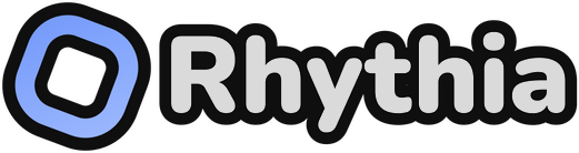 Логотип Rhythia