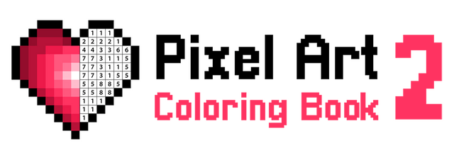 Логотип Pixel Art Coloring Book 2