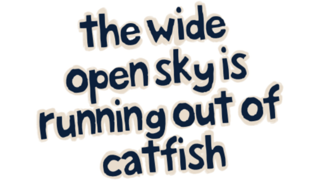 Логотип The Wide Open Sky is Running out of Catfish