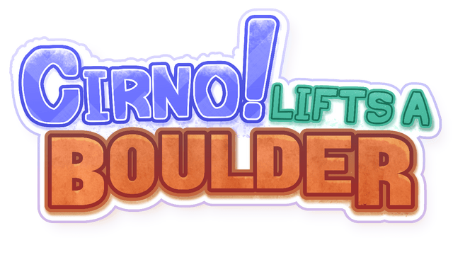 Логотип Cirno! Lifts a Boulder