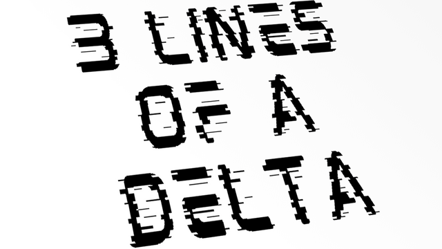 Логотип 3 Lines of A Delta