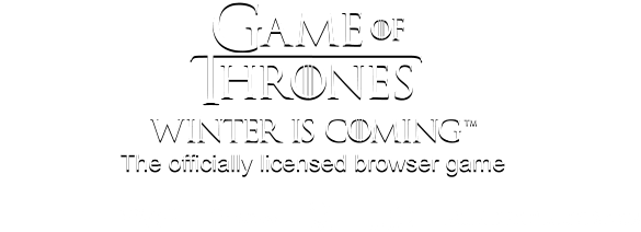 Логотип Game of Thrones Winter is Coming