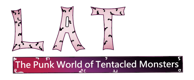 Логотип LAT The Punk World of Tentacled Monsters