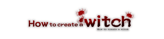 Логотип How to create a witch