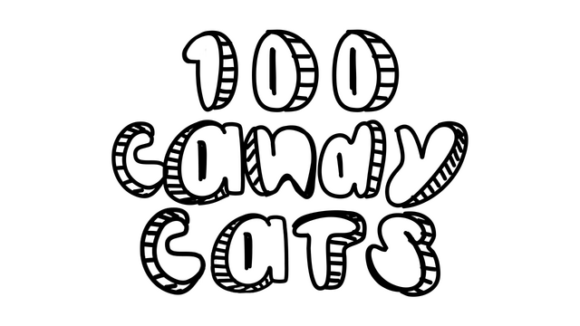Логотип 100 Candy Cats