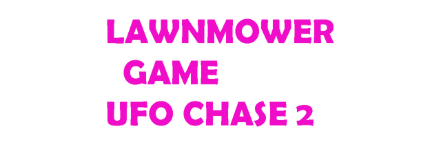 Логотип Lawnmower game Ufo Chase 2
