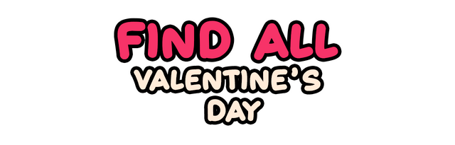 Логотип FIND ALL: Valentine's Day