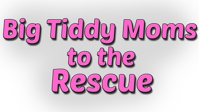 Логотип Big Tiddy Moms to the Rescue