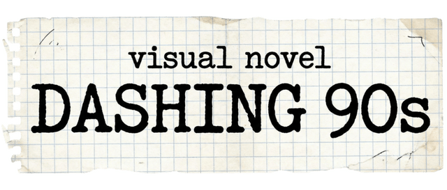Логотип Visual novel: Dashing 90s