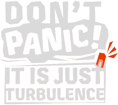 Логотип Don't Panic! It is Just Turbulence