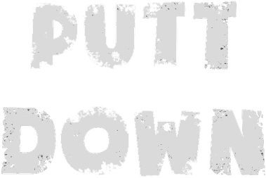 Логотип Putt Down