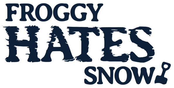 Логотип FROGGY HATES SNOW