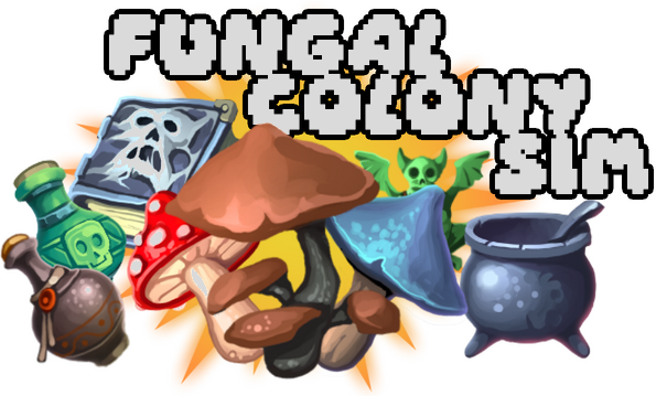 Логотип Fungal Colony Simulator