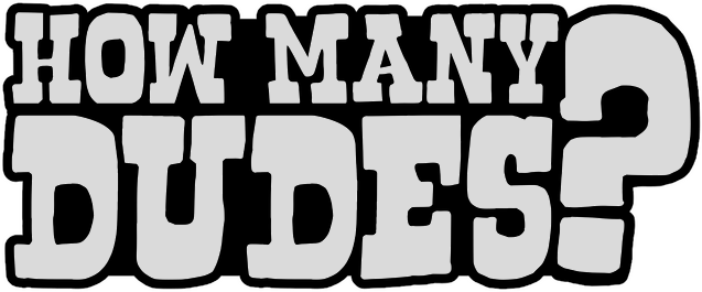 Логотип How Many Dudes?