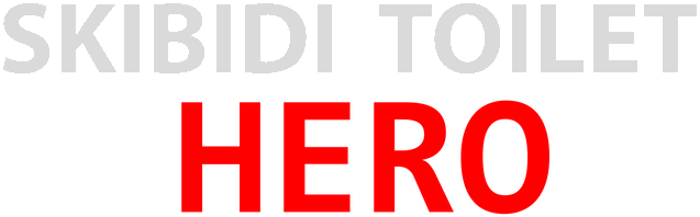 Логотип Skibidi Toilet Hero