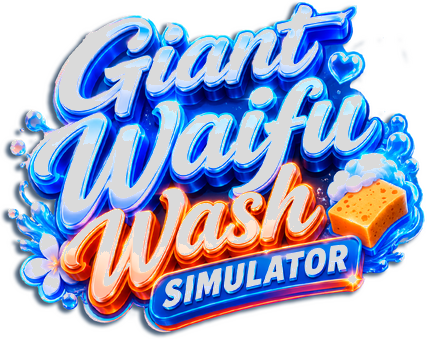 Логотип Giant Waifu Wash Simulator