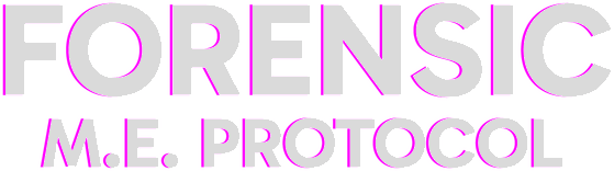Логотип FORENSIC - M.E. Protocol