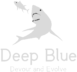 Логотип Deep Blue: Devour and Evolve