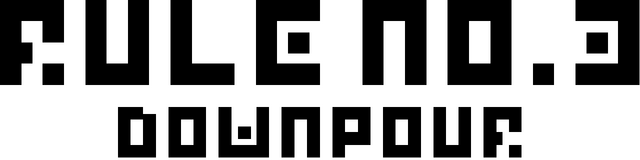 Логотип Rule No. 3 Downpour