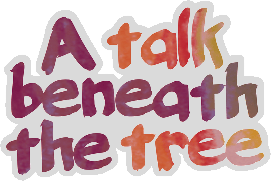 Логотип A talk beneath the tree