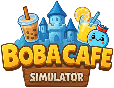 Логотип Boba Cafe Simulator