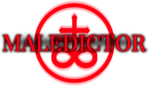 Логотип MALEDICTOR