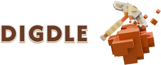 Логотип DIGDLE (3D nonogram puzzler)