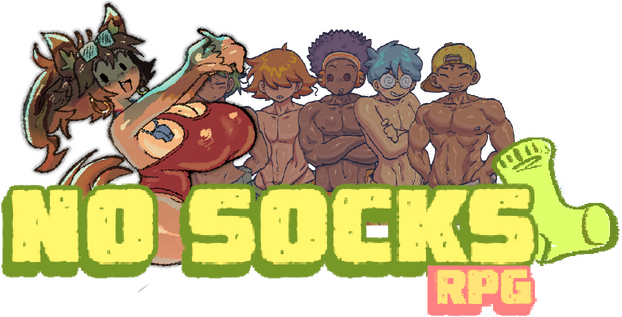 Логотип No Socks RPG