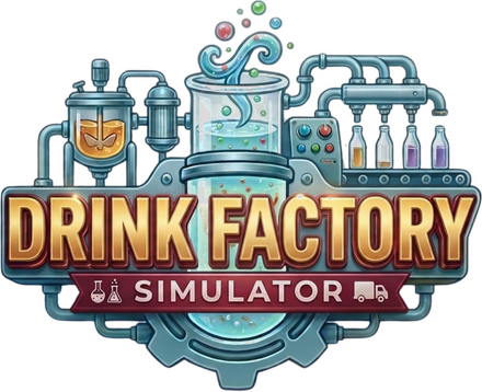 Логотип Drink Factory Simulator