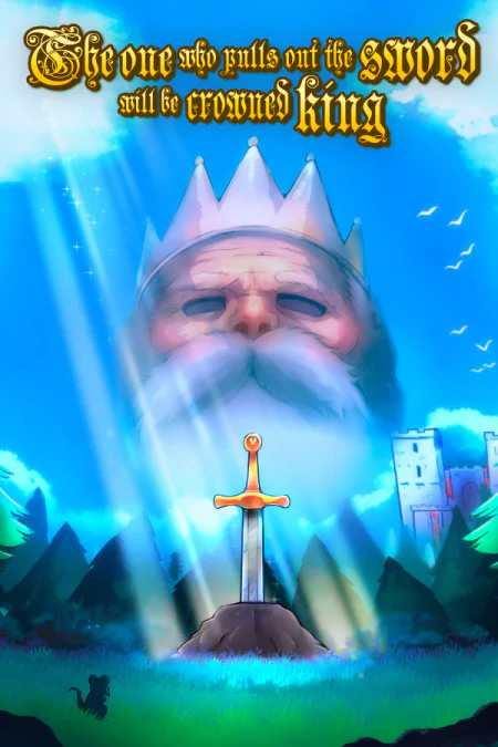The one who pulls out the sword will be crowned king