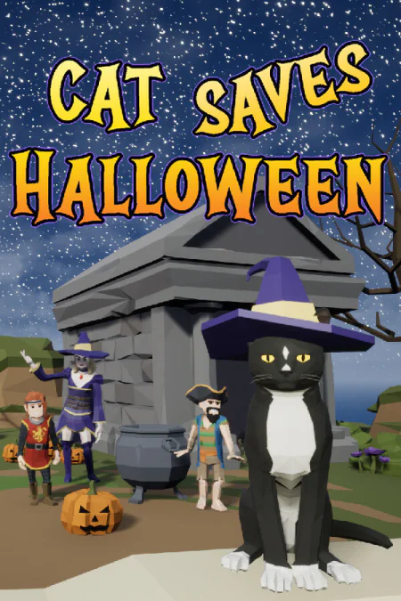 Cat Saves Halloween