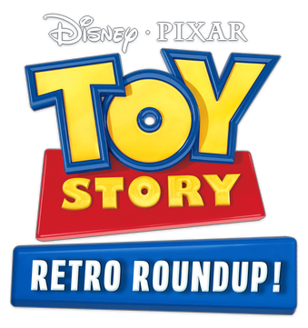 Логотип Disney/Pixar Toy Story: Retro Roundup!