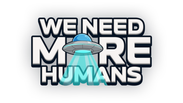 Логотип We Need More Humans!