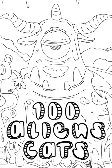 100 Aliens Cats