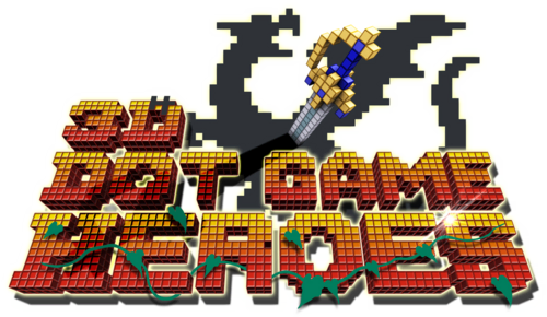 Логотип 3D Dot Game Heroes