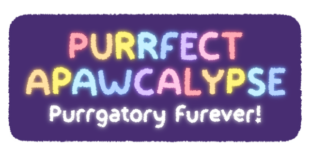 Логотип Purrfect Apawcalypse: Purrgatory Furever