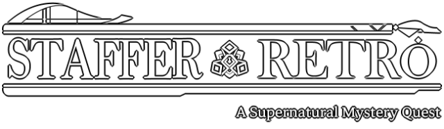 Логотип Staffer Retro: A Supernatural Mystery Quest