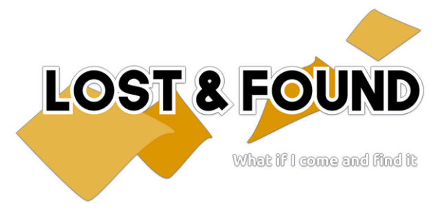 Логотип Lost and found - What if I come and find it