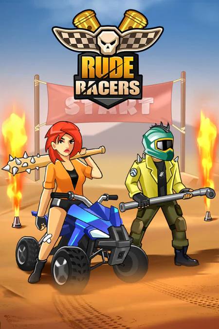 Rude Racers: 2D Combat Racing