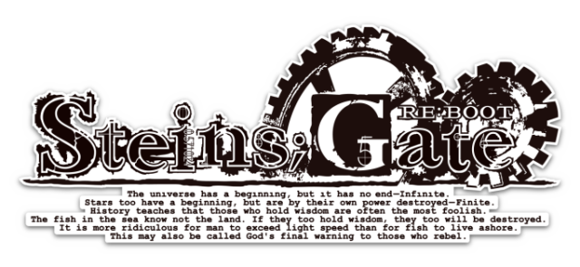 Логотип STEINS;GATE RE:BOOT