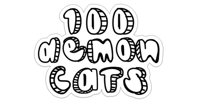 Логотип 100 Demon Cats