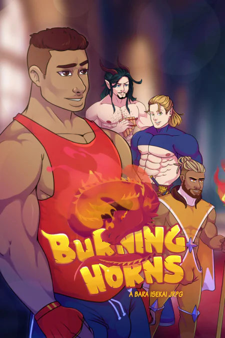 Burning Horns: A Bara Isekai JRPG