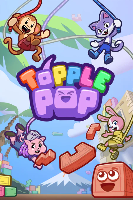 TopplePOP: Bungee Blockbusters