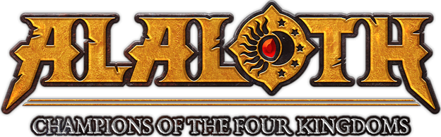 Логотип Alaloth: Champions of The Four Kingdoms